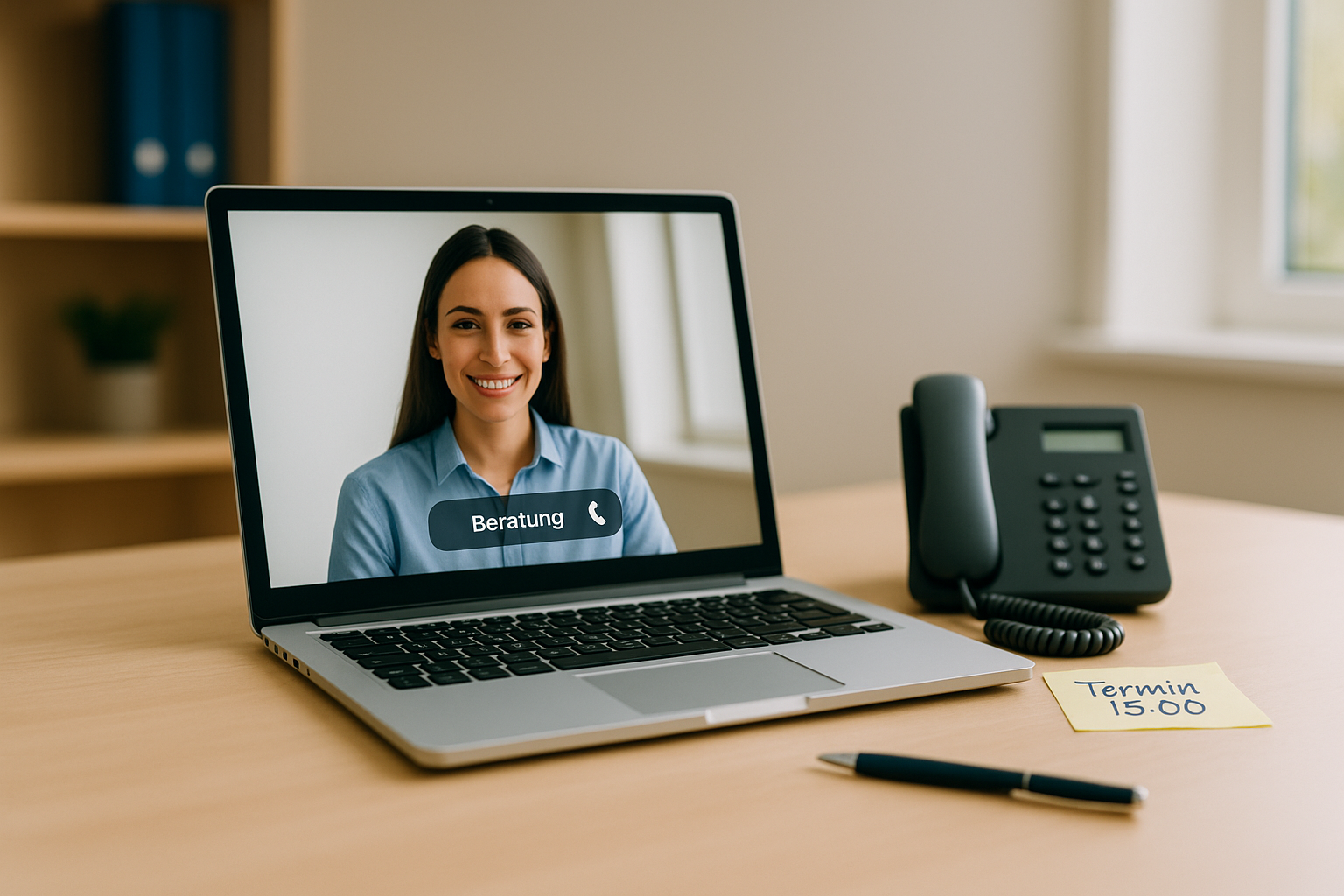 Online-Termin per Video