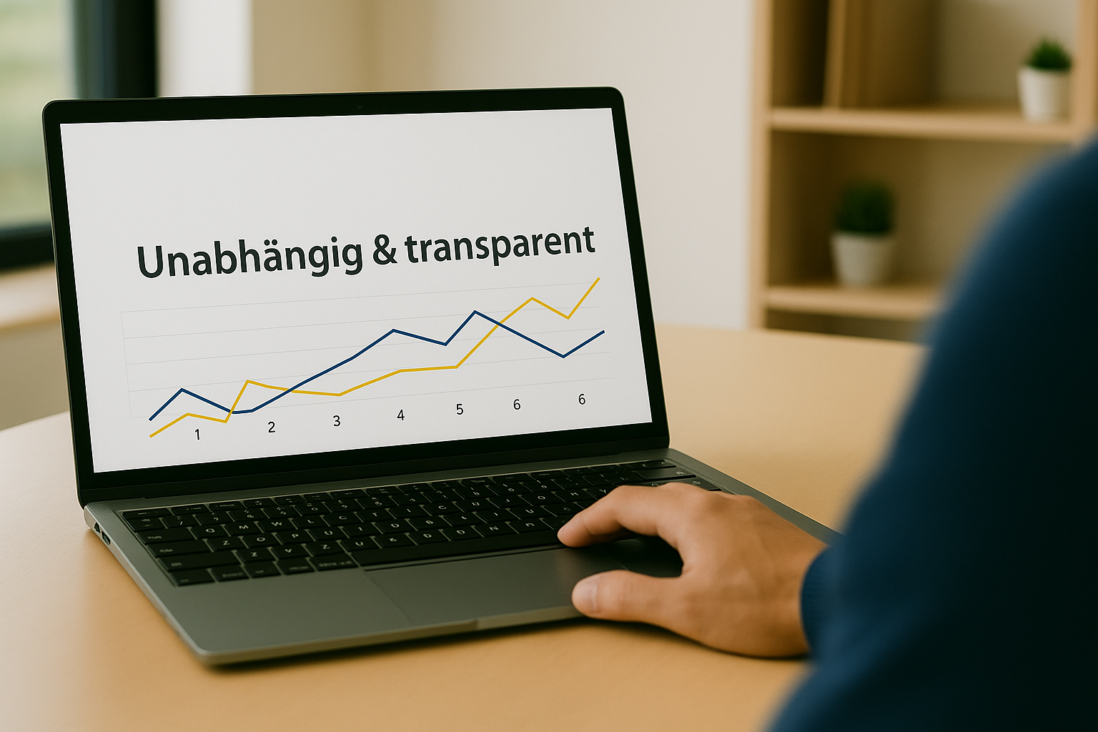 Transparenter Vergleich vieler Anbieter